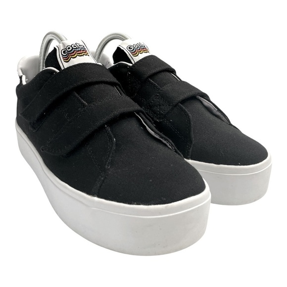 Goats Women's Black Canvas
The 305 2-Strap Slip-On Platform Sneakers SZ 8.5 - Picture 6 of 11